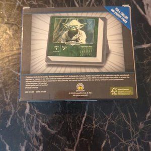 STAR WARS COLLECTIBLE 2011 NIB DAY-AT-A-TIME CALENDAR‎ BY DATEWORKS - Unopened